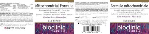 Vista 5 de Bioclinic Naturals Fórmula mitocondrial 2.86 onzas