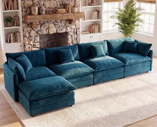 Vista 78 de 76.7" Cloud Couch for Living Room, Deep Seat Loveseat Sofa, Beige Breathable Chenille, 2-Seats Couch for Apartment Small Spaces, Pocket Spring