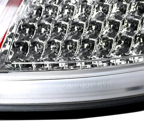 Vista 9 de Spec-D Tuning Luces traseras LED cromadas compatibles con Porsche 911 997 Carrera/Carrera 4 / Carrera S/Carrera 4S / Targa 4 / Targa 4 / Targa 4S