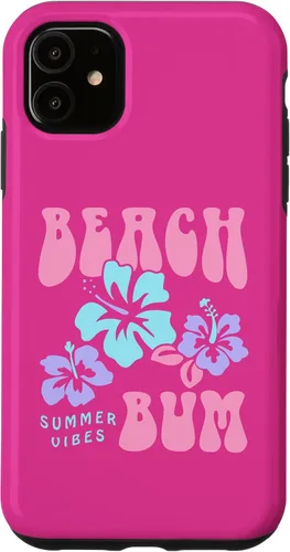 Vista 8 de Coconut Girl Beach Bum Pastel Graphic Trendy y2k 90s Retro Case for iPhone 17