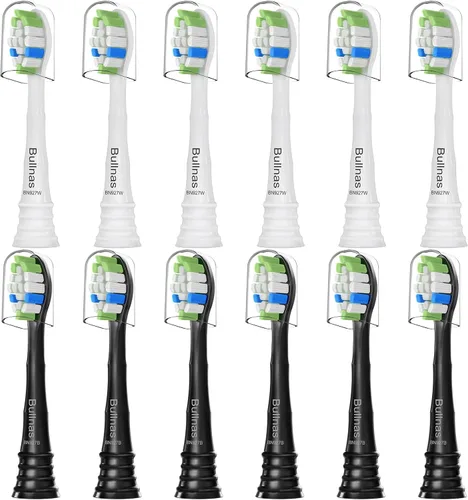 Vista 13 de Cabezales de cepillo de repuesto compatibles con Philips Sonicare ProtectiveClean 6100, 5100, 4100 cepillo de dientes eléctrico, cabezal de cepillo