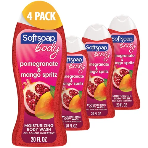 Vista 12 de Softsoap Jabón corporal de eucalipto y menta, gel de baño hidratante, 20 onzas, (paquete de 4)