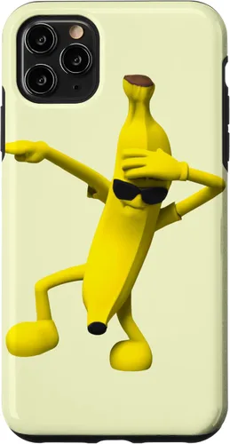 Vista 13 de iPhone 16 Dabbing Banana con gafas de sol para niños pequeños