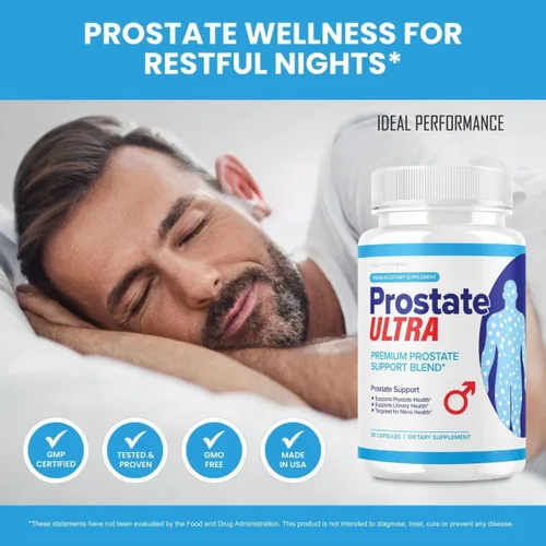 Vista 2 de Prostate Ultra Men - Cápsulas oficiales de próstata Ultra para píldoras de suplemento de próstata, máxima fuerza, ingredientes naturales