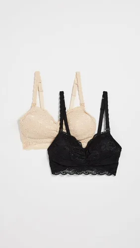 Vista 2 de Cosabella Never Say Never Maternity Bra Set de 2 unidades negrorubor XL