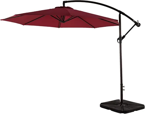 Vista 11 de WestinTrends Julia 10 Ft Cantilever Umbrella Café