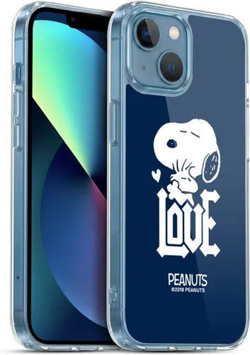 Vista 82 de Head Case Designs Funda de gel con licencia oficial de Peanuts Charlie Brown Good Grief Rock Tees [protección de grado militar] compatible con Apple