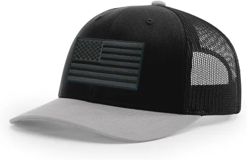 Vista 179 de Joe's USA Richardson 112 - Gorras de camionero con parche gráfico personalizado - Gorras estructuradas de cinco y seis paneles Richardson Premium
