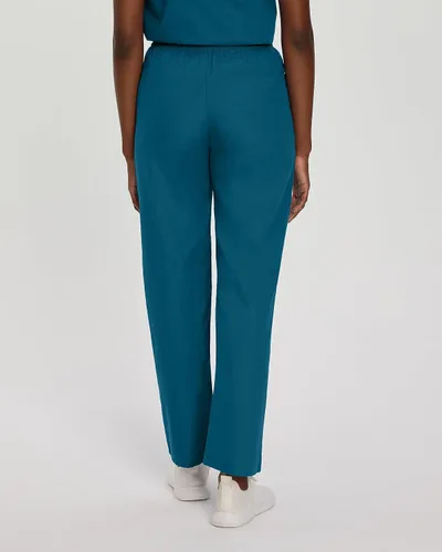 Vista 3 de Landau Essentials 8327 - Pantalones quirúrgicos elásticos de 2 bolsillos para mujer