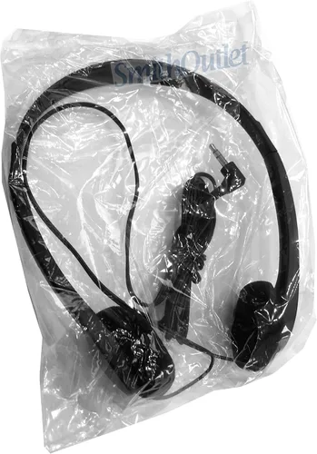 Vista 2 de SmithOutlet Paquete de 100 auriculares a granel para estudiantes con conector de 0.138 in para pruebas de aula, biblioteca, laboratorios