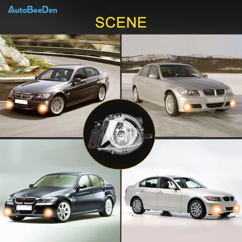 Vista 7 de Lámparas antiniebla para BMW Serie 3 (323i 325i 325xi 328i xdrive 330xi 335d 335i 328xi 335xi 330i Sedan E90 / Wagon E91), (sin paquete deportivo)