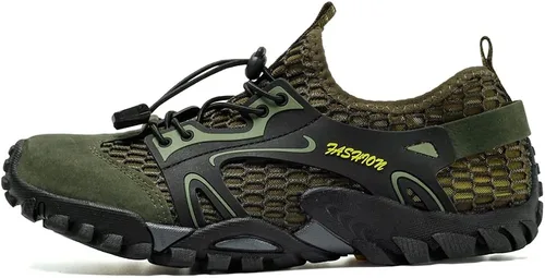 Vista 2 de YING LAN Zapatos de agua de secado rápido antideslizantes para playa, natación, deportes acuáticos, buceo, vela, kayak, pesca, descalzo, piscina