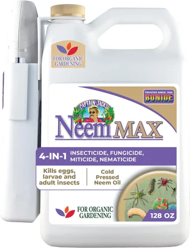 Vista 11 de Bonide Captain Jack's 12 oz Neem Max Aerosol listo para usar para plantas