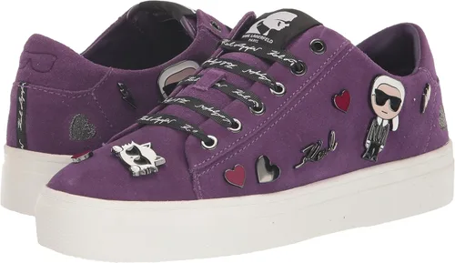 Vista 7 de Karl Lagerfeld Womens Cate Pins Lace Up Platform Sneaker