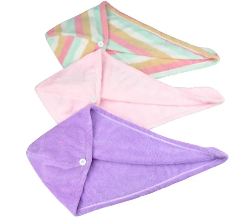 Vista 12 de HOPESHINE Toalla de ducha suave para mujer, turbante, toalla de secado para la cabeza, gran regalo para mujeres