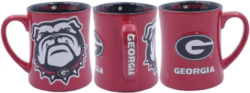 Vista 29 de RFSJ Taza de cerámica de 16 onzas con relieve (3D) (Alabama) - Se incluye una taza