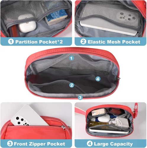 Vista 4 de JKhandy Riñonera para mujeres y hombres, bolsa cruzada para mujer a la moda, pequeñas riñoneras para entrenamiento, correr, senderismo, viajes