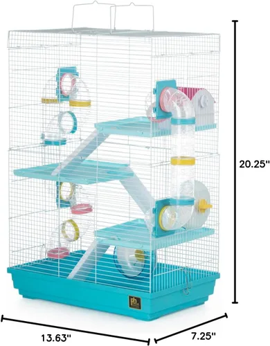Vista 2 de Prevue Pet Products Hamster Playhouse Azul