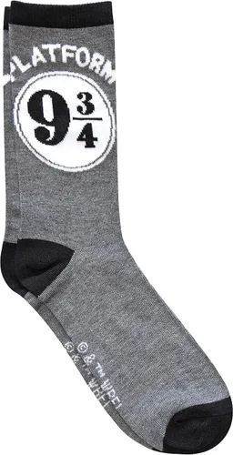 Vista 2 de Hyp Harry Potter Hogwarts Express Platform 9 34 - Calcetines para hombre, paquete de 2 pares, Multi