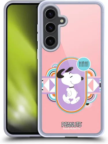 Vista 35 de Head Case Designs Snoopy Deco Dreams - Funda de gel con licencia oficial de Peanuts Blue Pattern [protección de grado militar] compatible con Google