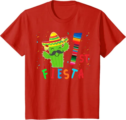 Vista 55 de Camiseta mexicana para fiesta temática de cumpleaños a juego, Negro, S