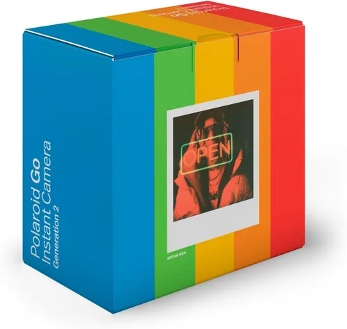 Vista 8 de Polaroid Go Generation 2 - Mini cámara de película instantánea con película de color Polaroid GO, paquete doble y álbum de fotos + tela