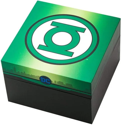 Vista 6 de DC Comics Green Lantern Power Anillos de espectro emocional Incluye 9 anillos ajustables con cada emoción, Verde