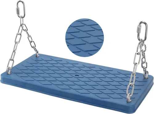 Vista 10 de Juego de columpios de árbol antideslizante de alta resistencia con cuerda ajustable y mosquetones para patio trasero y jardín, accesorios para patio