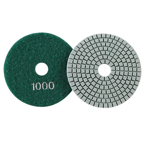 Vista 5 de Car Buffer Polisher, 5 Pcs 4-inch Stone Polishing Discs for Marble, Granite, and Quartz Renovation Angle Grinders,for Waxing(50#)