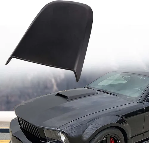 Vista 8 de Cuchara delantera para campana de ventilación de aire compatible con Ford Mustang GT V8 05-09 de 2 puertas