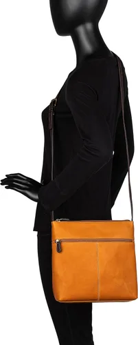 Vista 5 de Le Donne Leather Sinclair Crossbody Purse Full Grain Leather Shoulder Bag Handbag for Women