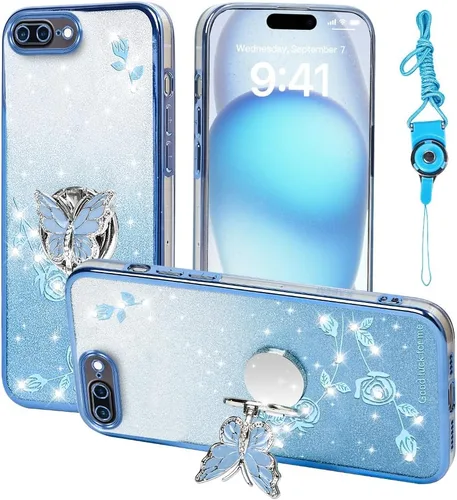 Vista 14 de para Apple iPhone 6 (12 cm) Funda para teléfono, para iPhone 6S Funda para teléfono móvil para mujeres y niñas, Funda protectora de TPU con diseño