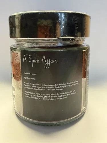 Vista 3 de A Spice Affair 's Middle Eastern Sumac Spice Picante, cítrico y brillante Totalmente natural, sin OMG, sin relleno Perfecto para ensaladas
