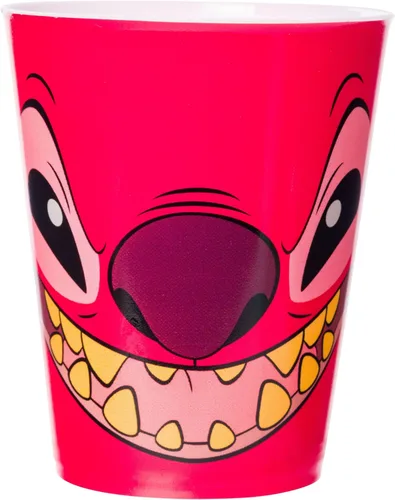 Vista 7 de Silver Buffalo Lilo and Stitch Faces, juego de 4 vasos de plástico, 1.5 Caras de personajes de Lilo y Stitch