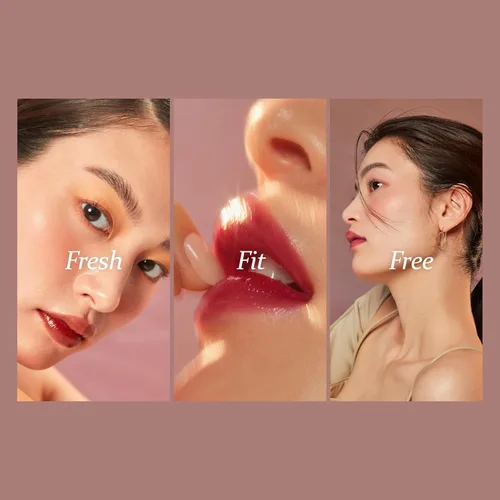 Vista 7 de HINCE Mood Enhancer Water Liquid Glow - Tinte labial no pegajoso e impermeable para mujeres - Brillo de labios de larga duración para brillo natural