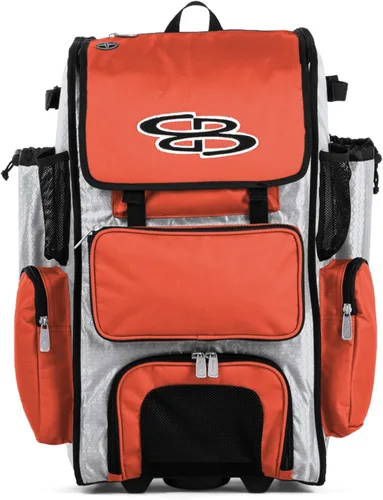 Vista 36 de Boombah Rolling Superpack - Bolsa para equipo de béisbol/sóftbol, varios colores, mango telescópico y capacidad para 4 murciélagos, versión