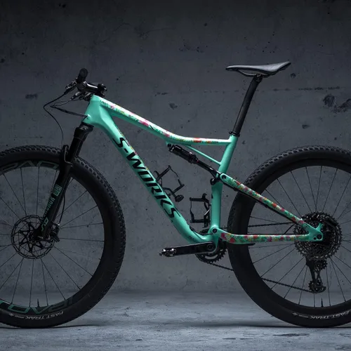 Vista 3 de Dyedbro Protector de marco MTB Camo blanco mate, talla única guardabarros para bicicleta