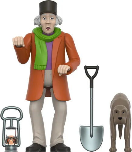 Vista 2 de Super7 Haunted Mansion Caretaker - Figura de reacción de 3.75 pulgadas, RE-HAUNW02-CTR-01