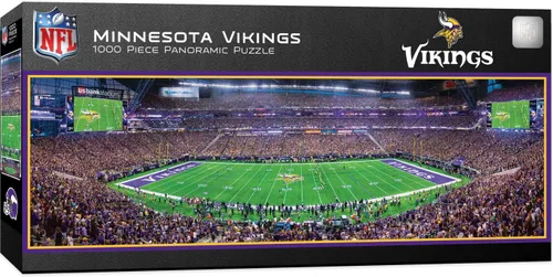 Vista 6 de Obras maestras NFL Estadio rompecabezas panorámica, 1000-Piece