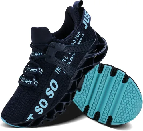 Vista 6 de Jsleap - Tenis de correr para hombre antideslizantes
