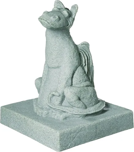 Vista 43 de Emsco Group 92246 Estatua de niño soñando despierto – Aspecto natural – Hecha de resina – Ligera – 40 cm de altura para jardín, BRONCE
