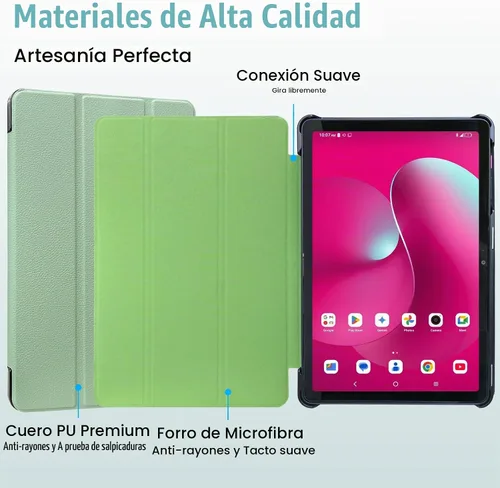 Vista 6 de ACdream Funda para tablet T-Mobile Revvl Tab 2 de 10.1 pulgadas 2025 Modelo: 9185W (no compatible con Revvl Tab 5G de 10.36 pulgadas)