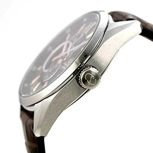 Vista 6 de ORIENT Reloj automático analógico para hombre con correa de cuero RE-AV0006Y00B, Marrón, Correa