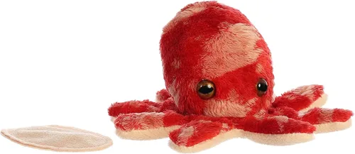 Vista 3 de Aurora® Adorable Shoulderkins™ Fay Flamingo™ Animal de Peluche - Divertido Amigo que Puede Ir a Cualquier Lugar Contigo - Perfecto para Niños de 3+