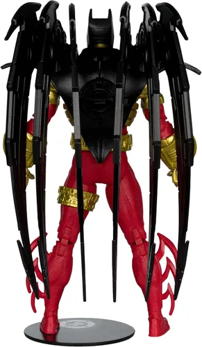 Vista 4 de McFarlane Toys - DC Multiverse Azrael Batman (Knightquest) Figura de acción de 7 pulgadas