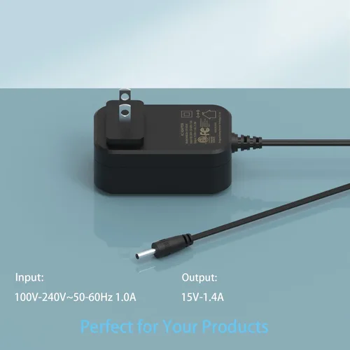 Vista 6 de Cable de alimentación de cargador de 21 W compatible con Echo Alexa de 1ª y 2ª generación, Echo Show (1ª generación), Echo Plus (1ª generación)