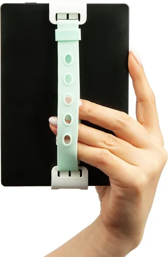 Vista 15 de WiLLBee CLIPON - Correa de silicona suave doble para Kindle, soporte de mano compatible con Kindle Paperwhite (6.8 pulgadas) / Kindle Fire 7