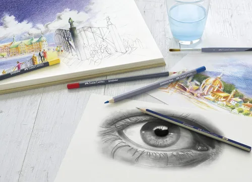 Vista 3 de Faber Castell Gold 1221 - Lápiz (12 unidades), color negro