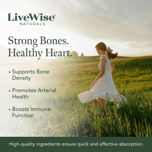 Vista 6 de Live Wise Naturals Gotas líquidas de vitamina D3 - Fórmula de aceite MCT orgánico para adultos - Suplemento D3 de fácil absorción para apoyo