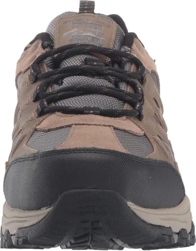 Vista 2 de Skechers Tenis de senderismo Oxford Selmen-enago Trail para hombre Bronceado 8-13